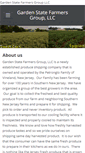 Mobile Screenshot of gardenstatefarmersgroupllc.com